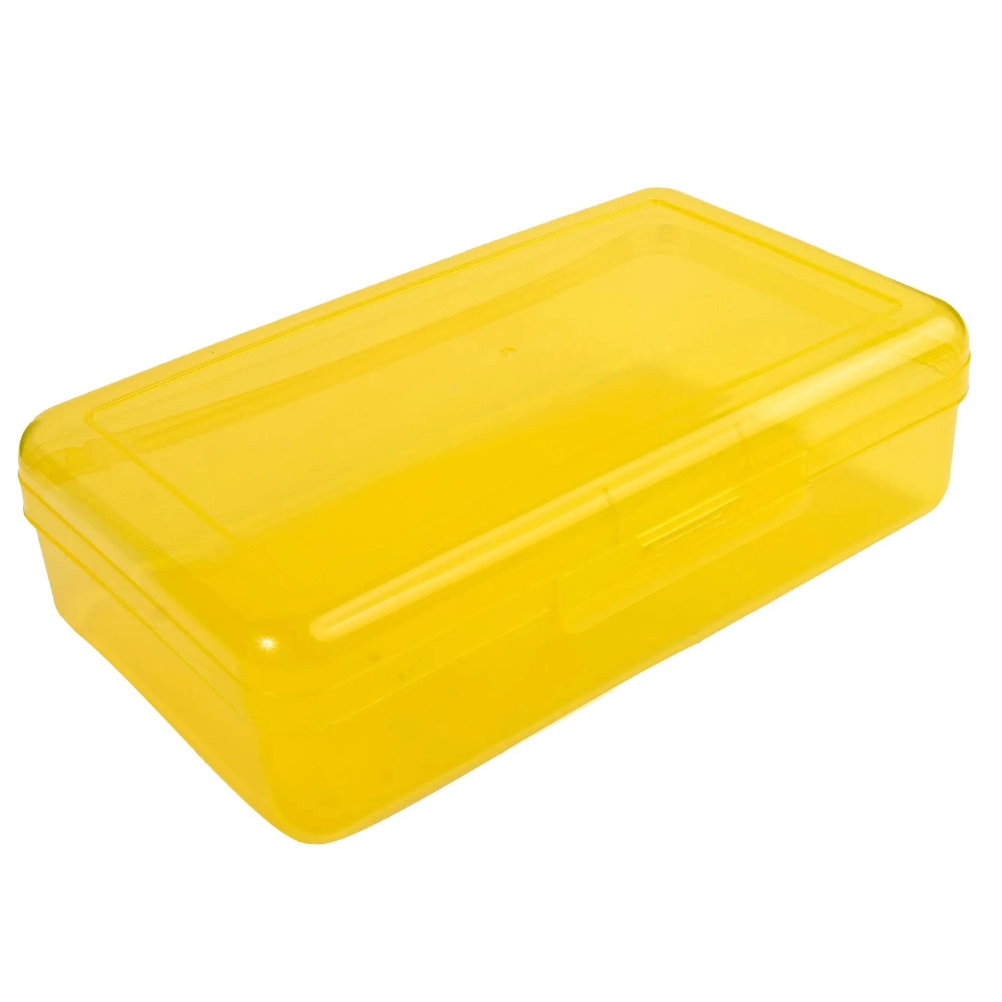 Plastic Pencil Box - Assorted Colors
