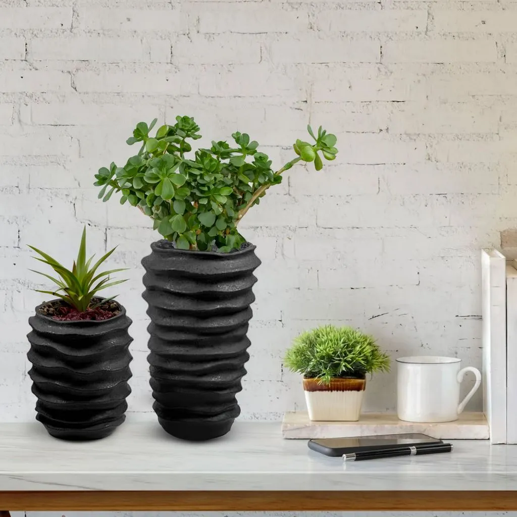 Set of Two Modern Ceramic Vases | Gift | Modern Vase | Home Decor | Holiday Gift
