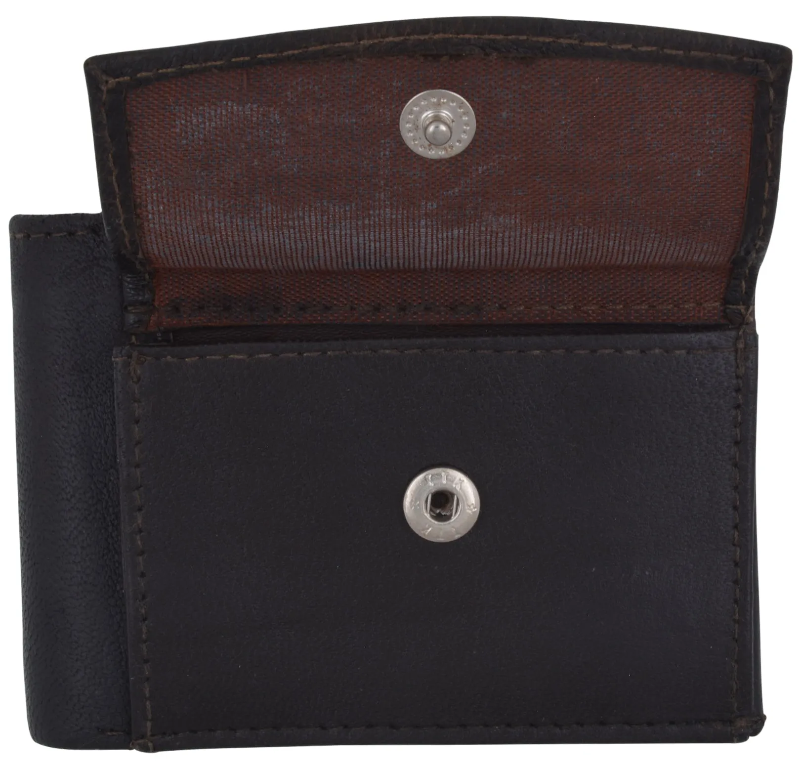Small Genuine Leather Kids Bifold Wallet 86