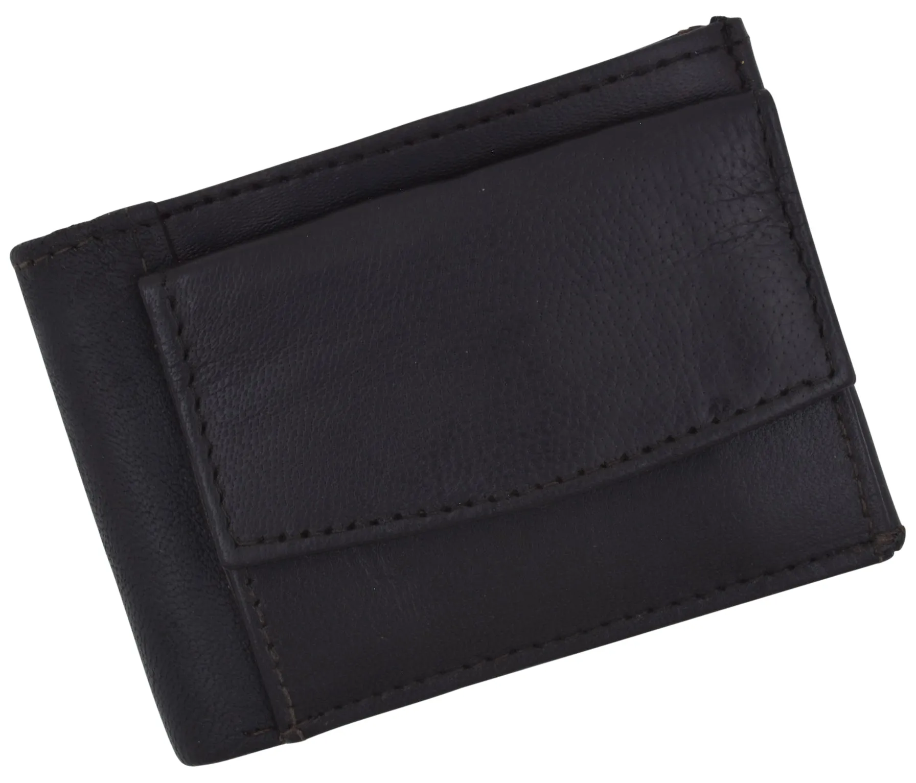Small Genuine Leather Kids Bifold Wallet 86