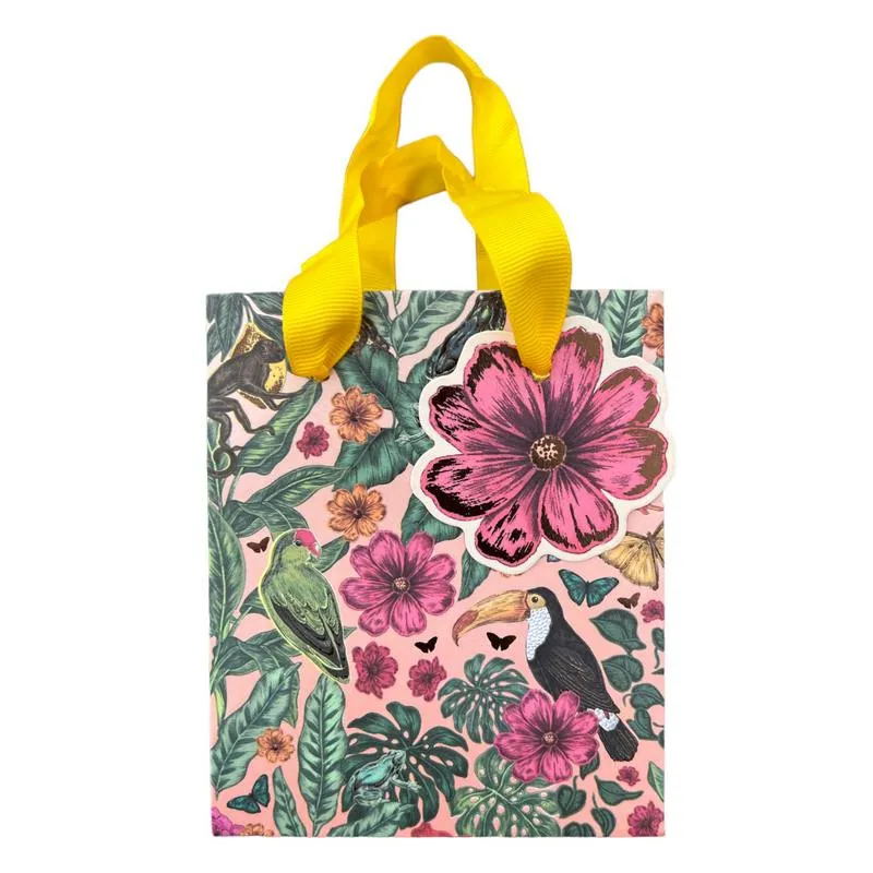 Soleil Jungle Gift Bag Small Square