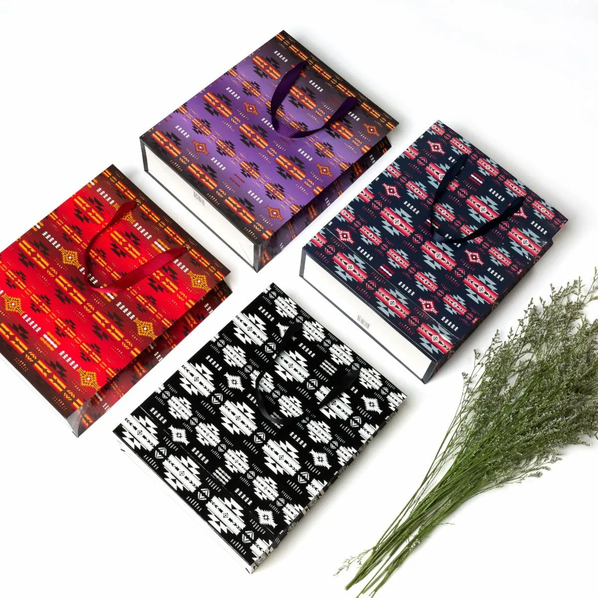 Southwest Print Gift Bags Medium
