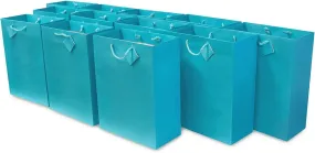 Turquoise Gift Bags with Handles