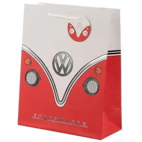 Volkswagen VW T1 Camper Van Design Gift Bag 26 x 12 x 33cm - Large