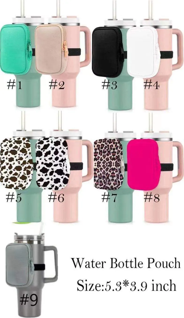 Water Bottle Pouch - Teal #1