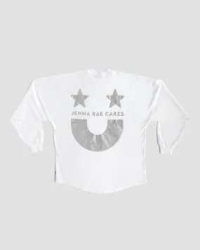 White and Silver Spirit Jersey